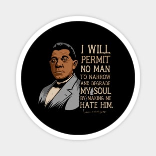 Booker T Washington Quote Gift for Black History Month Magnet